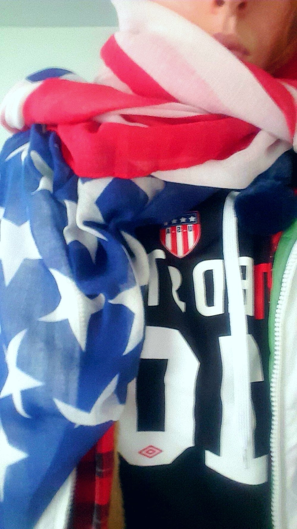 America Scarf | © Jackie Draft