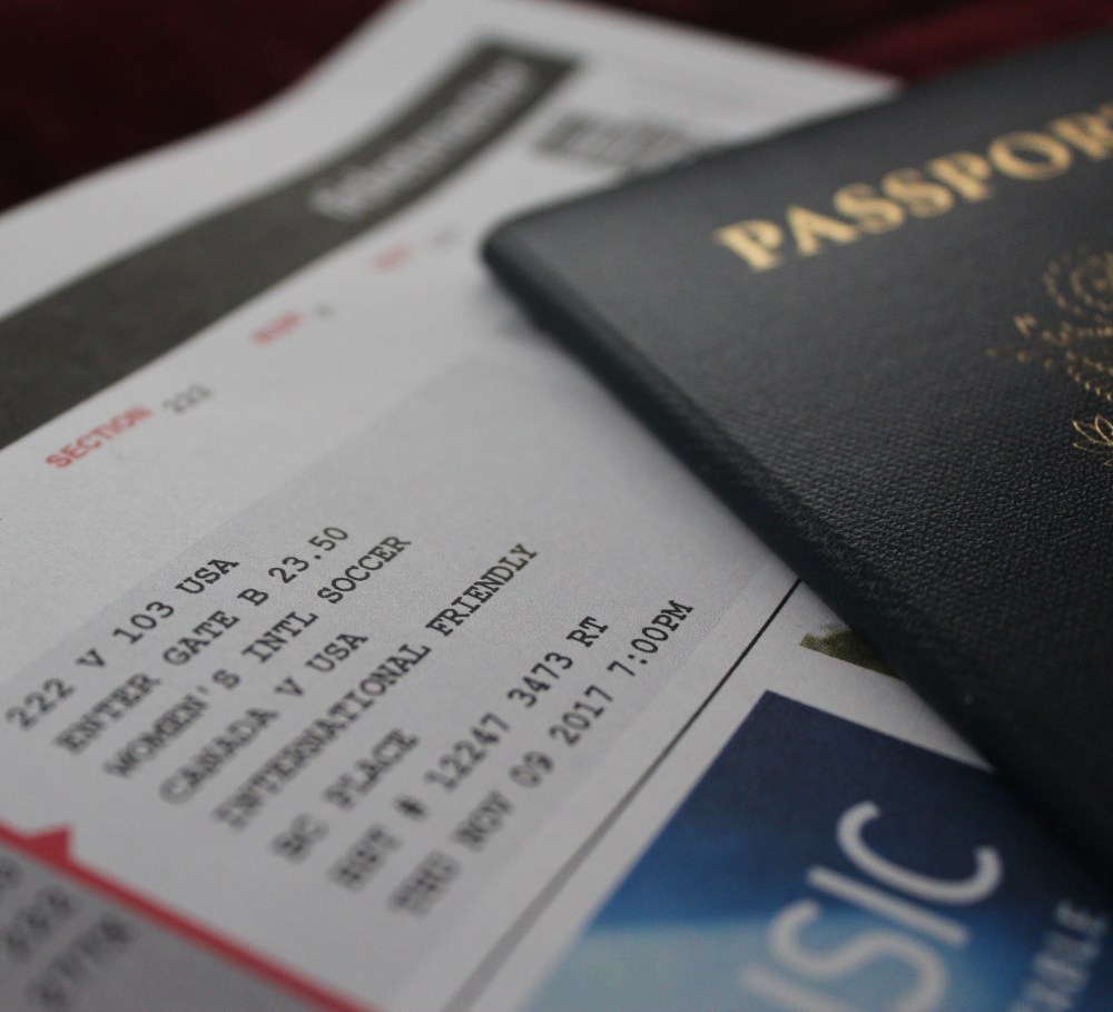 Passport and Ticket | © Jackie Draft